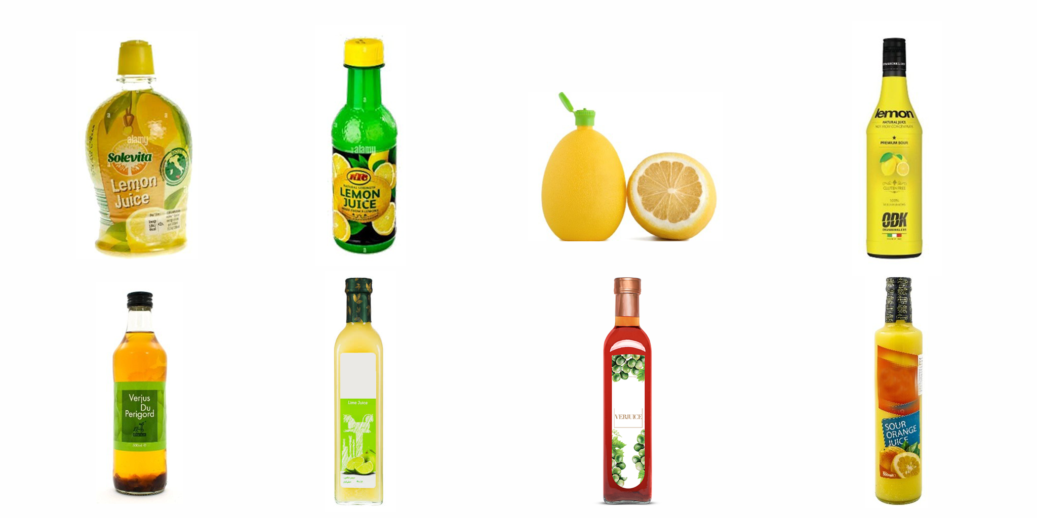 Production Line for Condiments, Lemon Juice, Lime, and Verjuice Products